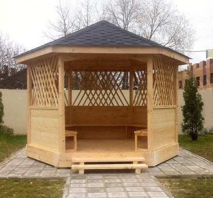 Шестигранная беседка ПАЛЬМИРА, фото 1