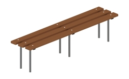 Скамья - МФ 42.01.04-И1, фото 2