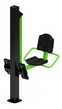 Жим ногами (зеленый) - Уличный тренажер - СТ 011-12 Жим ногами (зеленый) - Уличный тренажер - СТ 011-12