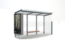 Geomere павильон остановочный Geomere павильон остановочный