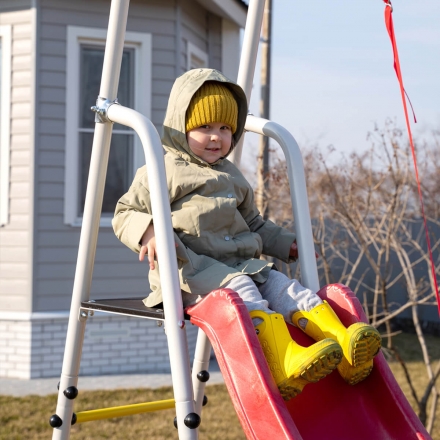 Детский спортивный комплекс для дачи ROMANA Богатырь Плюс - 2, фото 2