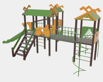 Детский игровой комплекс TORUDA Дино Долина 3D 06060, фото 2