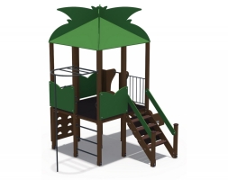 Детский игровой комплекс Джунгли Дом на дереве ДИО 02100, фото 3