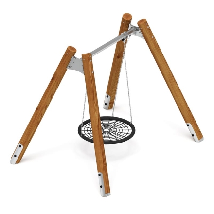 Качели Гнездо (Лиственница темный) ИО 11.Р.05.01-Л.И1.01, фото 2