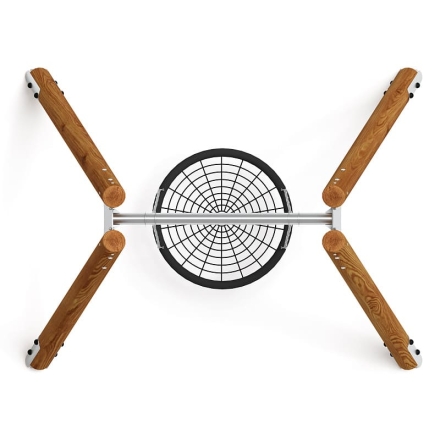 Качели Гнездо (Лиственница темный) ИО 11.Р.05.01-Л.И1.01, фото 3