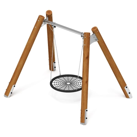 Качели Гнездо (Лиственница темный) ИО 11.Р.05.01-Л.И1.01, фото 1