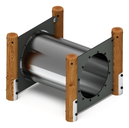 Тоннель (лиственница темный) СО 1.11.01-Л.И1.01, фото 1