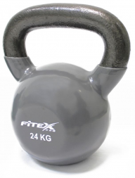 Гиря в виниловой оболочке 24 кг FITEX PRO