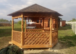 Шестигранная беседка СОЛНЫШКО, фото 8 Шестигранная беседка СОЛНЫШКО, фото 8