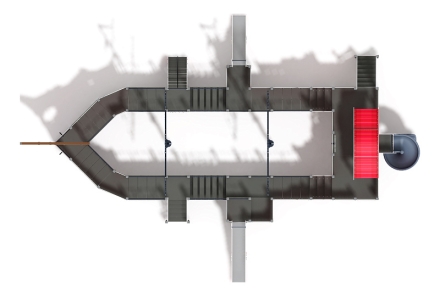 Флагман (Мульт) - ДИК 2.03.3.03-10.И1 - Игровой комплекс - H=1200 H=1500 H=2000, фото 5