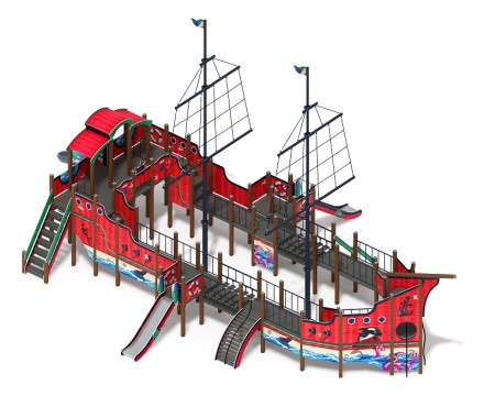 Флагман (Мульт) - ДИК 2.03.3.03-10.И1 - Игровой комплекс - H=1200 H=1500 H=2000, фото 4