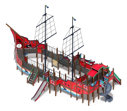 Флагман (Мульт) - ДИК 2.03.3.03-10.И1 - Игровой комплекс - H=1200 H=1500 H=2000, фото 2