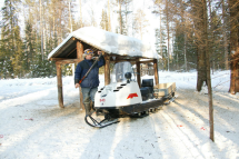 Снегоход РУССКАЯ МЕХАНИКА Буран 4А