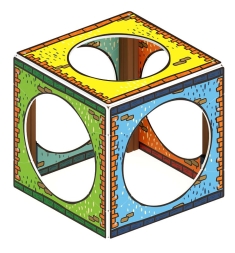 Домик Кубик (Город) - МФ 10.01.14-02, фото 4