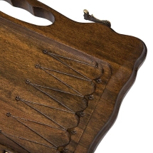 Нарды резные "Арарат" с ручкой 40, Haleyan