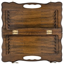 Нарды резные "Арарат" с ручкой 40, Haleyan