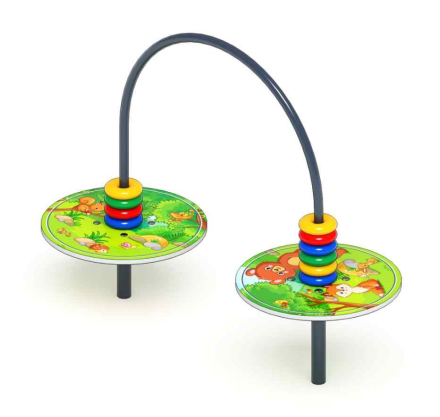 Счеты со столиком (полянка) - Игровая панель - МФ 22.01.06-05.И1, фото 2