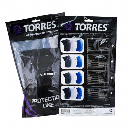 Наколенники спортивные &quot;TORRES Comfort&quot;, чёрный, р. XS, арт.PRL11017XS-02, нейлон, ЭВА, фото 2