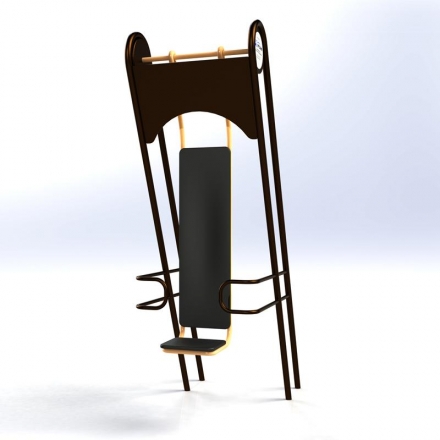 А-0112 Жим от груди уличный тренажер, фото 2