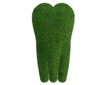 Топиари Зуб, h=150 см - газон Eco Топиари Зуб, h=150 см - газон Eco