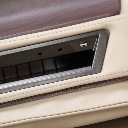 Массажное кресло Ergonova Phantom X с 2-мя механизмами Coffee, фото 5