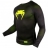 Компрессионная футболка Venum Contender 3.0 Black/Yellow L/S