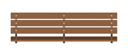 Скамья со спинкой - МФ 42.01.06-И1, фото 5