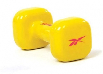 Reebok Гантель для фитнеса 3кг. арт. RAWT-11053YL(желтый), фото 1