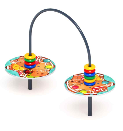 Счеты со столиком (пряничный домик) - Игровая панель - МФ 22.01.06-03.И1, фото 2