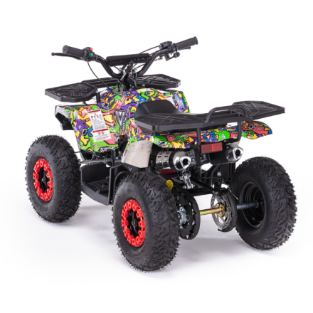 Детский квадроцикл MOTAX GRIZLIK Х16 PS BW (увеличенные колёса), фото 5