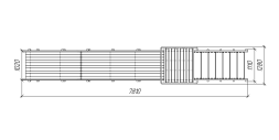 Зимняя горка Савушка Зима Wood 2 (скат 5м), фото 7