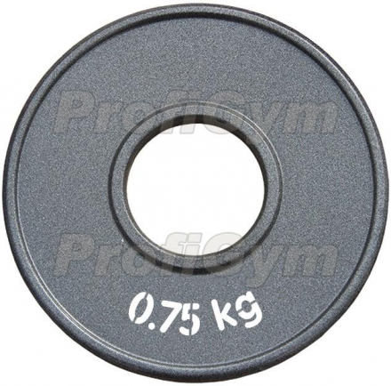 Диск стальной «Powerlifting» с полимерным покрытием, 0,75 кг ДПЛ-0,75 , фото 1