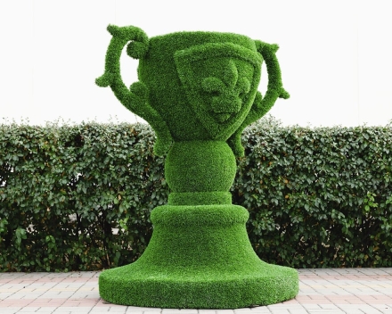 Топиари Вазон с гербом - газон Eco, фото 2