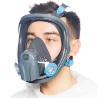 Панорамная маска UNIX 6100 с химстойким покрытием, 2 рост 102-024-0007