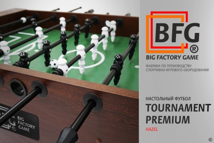 Настольный футбол / Кикер BFG Tournament Premium Hazel, фото 10