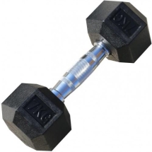 Гантель гексагональная обрезиненная ZSO, 7 кг Гантель гексагональная обрезиненная ZSO, 7 кг