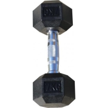 Гантель гексагональная обрезиненная ZSO, 7 кг Гантель гексагональная обрезиненная ZSO, 7 кг