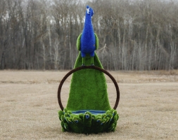 Топиари Павлин клумба-пруд - газон Premium, фото 5