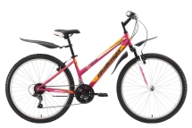 Велосипед Challenger Alpina Lux 26 розово-желтый 16"