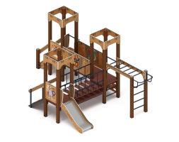 Детская игровая площадка Королевство (Картонное) ДИК 1.15.08-12 H=750, фото 3