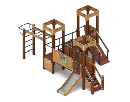 Детская игровая площадка Королевство (Картонное) ДИК 1.15.08-12 H=750, фото 1