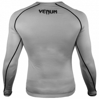 Рашгард Venum Contender 3.0 Grey/Black L/S, фото 2