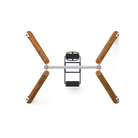 Качели семья (Лиственница темный) ИО 11.Р.07.01-Л.И1.01, фото 5