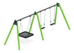 Качели М3 (зеленый) ИО 13.М.06.03.03.01-02, фото 1
