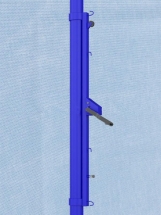 Стойки волейбольные массовые со стаканами и крышками Стойки волейбольные массовые со стаканами и крышками