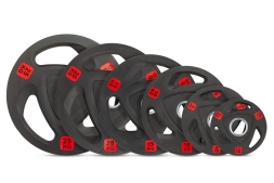 Диск 51 мм. NEO обрезиненный с 3-мя хватами  10 кг (модель: D3), фото 3