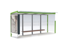 Geomere павильон остановочный Geomere павильон остановочный