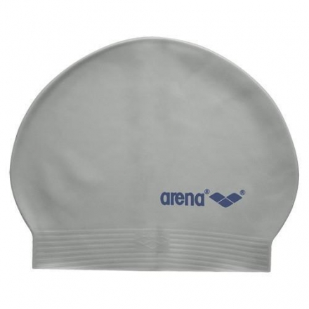 Шапочка для плавания &quot;ARENA Soft Latex&quot;, серебристый, латекс, фото 1