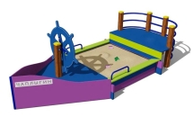 Песочница Катерок 05006.21 для детской площадки