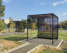 Пергола со скамейкой TORUDA SQR-01 Пергола со скамейкой TORUDA SQR-01